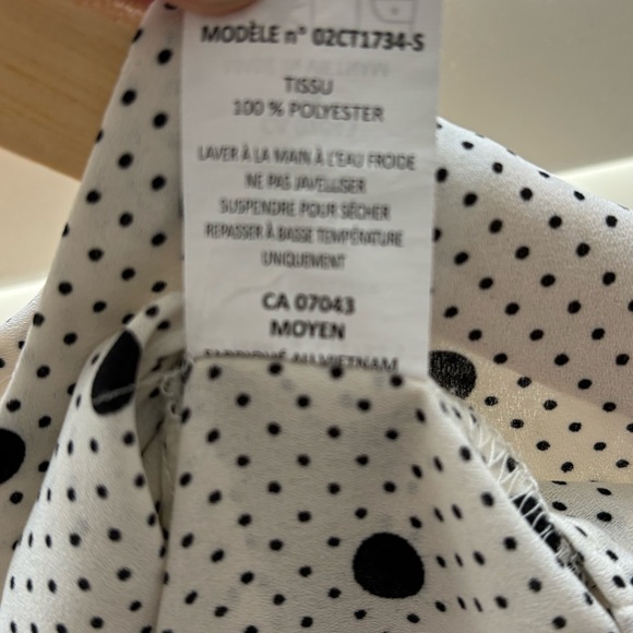 SIENNA SKY polka dot blouse, medium - Picture 4 of 6